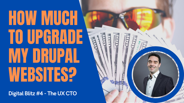 Can you give me a price to upgrade my Drupal 7?