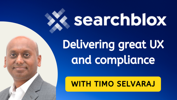 How Searchblox delivers on UX & Compliance in the enterprise search market with Timo Selvaraj